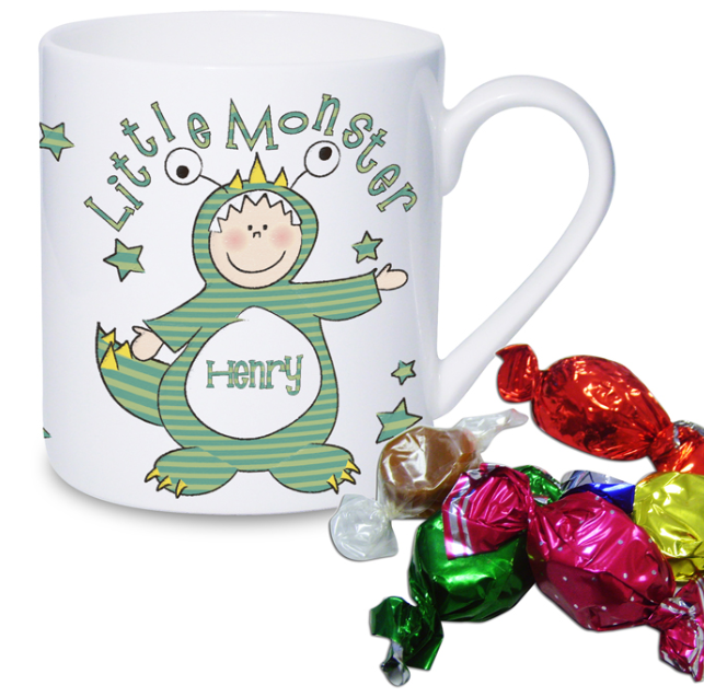 Little Monster Mug with Milk Chocolates
